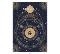 Frog Posters - Affiche signe astrologique Verseau, signe du zodiaque - 50 x 70 cm - Papier de qualité musée - Made in France - Ecoresponsable - Livrée dans un tube protecteur en carton - Idée cadeau