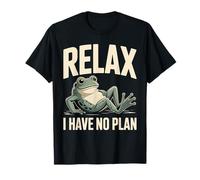 Frog Relax Je n'ai Aucun Plan T-Shirt