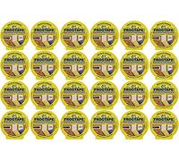 Frog Tape Lot de 24 rouleaux de ruban de masquage pour surfaces délicates Jaune 24 mm x 41,1 m