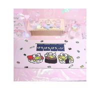 (frog) Tapis de souris Sanrio Mymelody Kuromi Cinnamoroll en PVC imperméable, résistant à l'huile et antidérapant