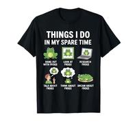 Frog Things I Do in My Spare Time Hommes, Femmes, Enfants, Filles, garçons T-Shirt