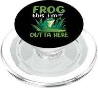 Frog This Im Outta Here PopSockets PopGrip pour MagSafe
