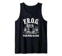 Frog Une Foi Totalement paisible dans la Grenouille Débardeur