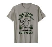 Frog Voyageur Je Ne Sais Pas Mais Je Suis Gay T-Shirt
