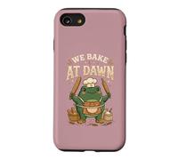 Frog We Bake At Dawn Funny Baking Humour Meme Coque pour iPhone SE (2020) / 7/8