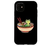 Frog Whisperer Ramen Eater Grenouille Crapaud Têtard Amphibien Coque pour iPhone 11