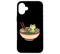 Frog Whisperer Ramen Eater Grenouille Crapaud Têtard Amphibien Coque pour iPhone 16 Plus