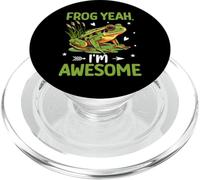 Frog Yeah I'm Awesome PopSockets PopGrip pour MagSafe