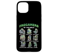 Frogamers of The World Diverse Gamer Frog Graphic Coque pour iPhone 15 Plus