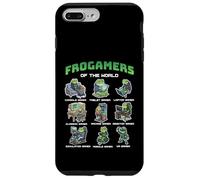 Frogamers of The World Diverse Gamer Frog Graphic Coque pour iPhone 7 Plus/8 Plus