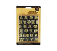 FrogBro Kit de tampons à pointe de fer à souder pour pyrogravure, 26 grandes lettres en bois