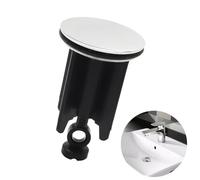 Frogetu 1 Pièces Bouchons de vidange,Bouchon Lavabo Universel,40mm,Bouchon de Lavabo Réglable,pour éviers de Cuisine et de Salle de Bains,Constitué de Laiton,avec Joint Caoutchouc