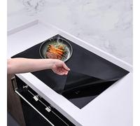 Frogetu 52x78cm Lot de 1 Protection Plaque Induction Tapis de,Tapis de Cuisson à Induction en Silicone,Protection Plaque Cuisson Induction en Silicone,Anti Rayures Non Slip