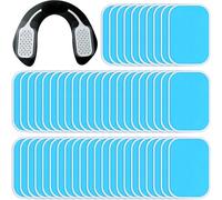 Frogetu 60pcs EMS Gel Pad, Gel Pad pour Hip Muscle,Feuille Gel de Rechange de Formateur EMS,Électrodes Remplacement de Gel Feuille pour Electrostimulateur Musculaire Appareil ABS