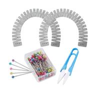 Frogetu Lot de 2 règles flexibles en silicone pour couture, Règle d'ourlet résistante à la chaleur, génère Flex Silicone Hemmer, Pour ourler le tissu de pantalon, le rembourrage, la couture