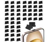 Frogetu Lot de 50 Bouchons Anti Poussière USB C,Cache USB C Silicone,Bouchon USB C Anti-Poussière,Connecteur USB C Anti-Poussière,Bouchon USB C Anti-Poussière Smartphone Tablette Appareils USB Type-C