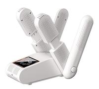 Frogetu Seche Chaussure Electrique, Seche Bottes, Sèche-Gants, Seche Bottes, Minuterie Intelligente, Seche Chaussure de Ski, Design Pliable pour Sécher Les Chapeaux, Les Chaussures, Les Gants