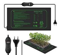 Frogetu Tapis Chauffant pour Plantes,Tapis Chauffant de 50 W,25×52.5cm,Tapis Chauffant Imperméable,Tapis Chauffant pour Semis,Couverture Chauffante pour Plantes