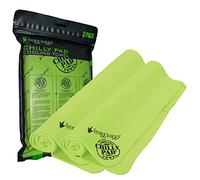 FROGG TOGGS Chilly Pad Cooling Towel Multi Pack Serviette rafraîchissante, Vert Citron, Lot de 2, 33"x13" Mixte