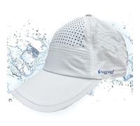 FROGG TOGGS Chilly Pro Bonnet de refroidissement pour adulte Unisexe Refroidissement instantané Protection solaire, blanc, taille unique