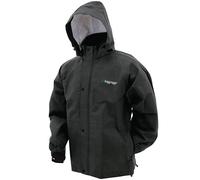 FROGG TOGGS Mens Bull Waterproof Jacket Raincoats, Black, Small US