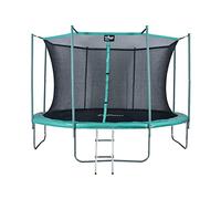 Froggi Sky - Trampoline d'Extérieur pour Enfant XT-F0604 - Trampoline Rond avec Filet de Sécurité, Échelle et Coussin de Protection - Acier Galvanisé/Polyéthylène - Support Jusqu'à 75kg - Ø 183cm