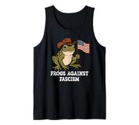 Frogs Against Fascism Anti-Fascism Off to Fight Fascism Frog Débardeur