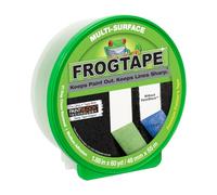 FROGTAPE 1358464 Lot de 6 rubans adhésifs multi-surfaces avec bloc de peinture, 4,8 cm de large x 55,7 m de long, vert