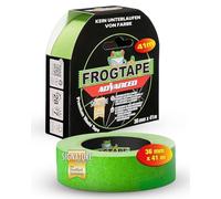 FrogTape Advanced Ruban de Masquage Washi Technologie PaintBlock 36mm x 41,1m, Adhésif Peintre Intérieur et Extérieur, Lignes Ultra Nettes, Retrait Sans Résidus, Scotch Peinture UV