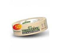 FrogTape Essential Ruban de Masquage Peinture 36mm x 50m, Adhésif de Peintre Intérieur et Extérieur, Enlèvement Sans Résidus 7 Jours, Scotch Masquage pour Bords Nets, Certifié FSC