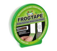 FrogTape Multi-surfaces - Ruban adhésif de masquage en papier crépon - Bords nets et tracés précis - Dimensions : 36mm x 41,1m - Couleur vert