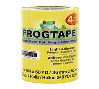 Frogtape Surface Fragile du peintre, du ruban Jaune, 3,6 cm X 54,9 m, Lot de 4 (240662)