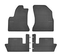 Frogum Tapis de sol caoutchouc MMT A040 0636 pour Citroën C4 Picasso I 2006-2013, 4 pièces Noir