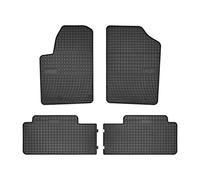 FROGUM 0645 Tapis de sol Caoutchouc noir Avant et Arrière