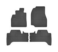 FROGUM 0805 Tapis de sol Caoutchouc noir Avant et Arrière