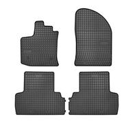 FROGUM 542629 Tapis de sol Caoutchouc noir Avant et Arrière