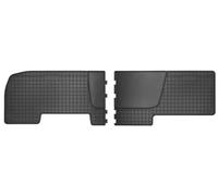 Frogum Tapis de sol 546146 Caoutchouc noir Arrière pour OPEL Vivaro A/B, RENAULT Trafic II/III