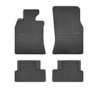 Frogum Tapis de sol 356875 - Ensemble caoutchouc noir Avant et Arrière pour MINI Cooper 2001-2014
