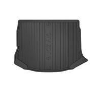 FROGUM DryZone Tapis de Coffre Voiture Pratique Bac de Coffre en Caoutchouc pour Nissan Leaf II Depuis 2017 | Bord Haut | Robuste et résistant