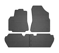 FROGUM 0633 Tapis de sol Caoutchouc noir Avant et Arrière