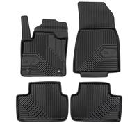 FROGUM No.77 Tapis de Sol Voiture en Caoutchouc Toutes Saisons pour Volvo XC40 Recharge 2020-/C40 Recharge 2021- | Matériau TPE Durable