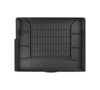 FROGUM ProLine 3D Tapis de Coffre Voiture Bac de Coffre Exclusif en Caoutchouc pour Citroën C4 Picasso 13-19 I Organisateur Pratique | Les Bords Plus Hauts