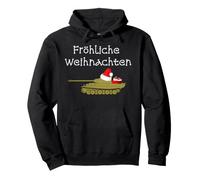 Frohlich Weihnachten Panzer Panzer de Noël Sweat à Capuche