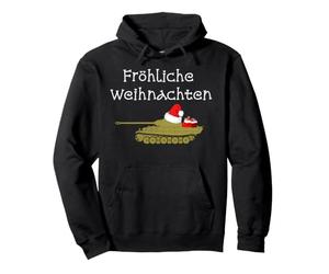 Frohlich Weihnachten Panzer Panzer de Noël Sweat à Capuche