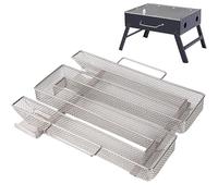 Froid fumoir - labyrinthe à froid en acier inoxydable | pour barbecue fumoir chaud ou froid pour saumon fumé, fromage, porc