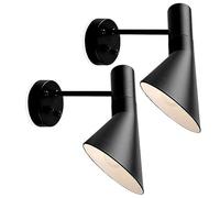 FROIDEXG Applique Murale Postmoderne Minimaliste Luminaire Mural Rotatif Applique Murale Réglable en Métal Moderne Applique Murale pour Salon Salle À Manger Chambre 1 Pack / 2 Pack