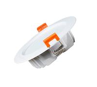 FROIDEXG Spot de Plafond de décoration d'hôtel Salon sans Lampe Principale Downlight encastré dans l'allée du Couloir Domestique 5W / 8W / 12W / 15W / 20W Downlight LED Slim 1 Pack / 4 Pack