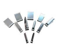 Froiny 11pcs / Set Outils Cuisson Noyer Moulins À Gâteaux en Acier Inoxydable Pinces en Acier Inoxydable Cuisson Pain Pain À Pâtisserie Décoration Pâte Cacahuète Moules D'arachide