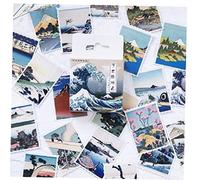 Froiny Vague Japonaise 46pcs Mini Paper Sticker Décoratif Stick Stickers Stickers De Journal pour DIY Scrapbooking Diary Planner Album Notebook