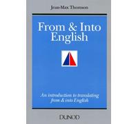 From And Into English. An Introduction To Translating From And Into English